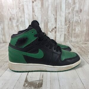 Nike Air Jordan 1 Retro High OG Pine Green 2.0 Black Green 575441-030 5.5Y